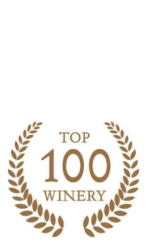 Top 100 wineries award logo