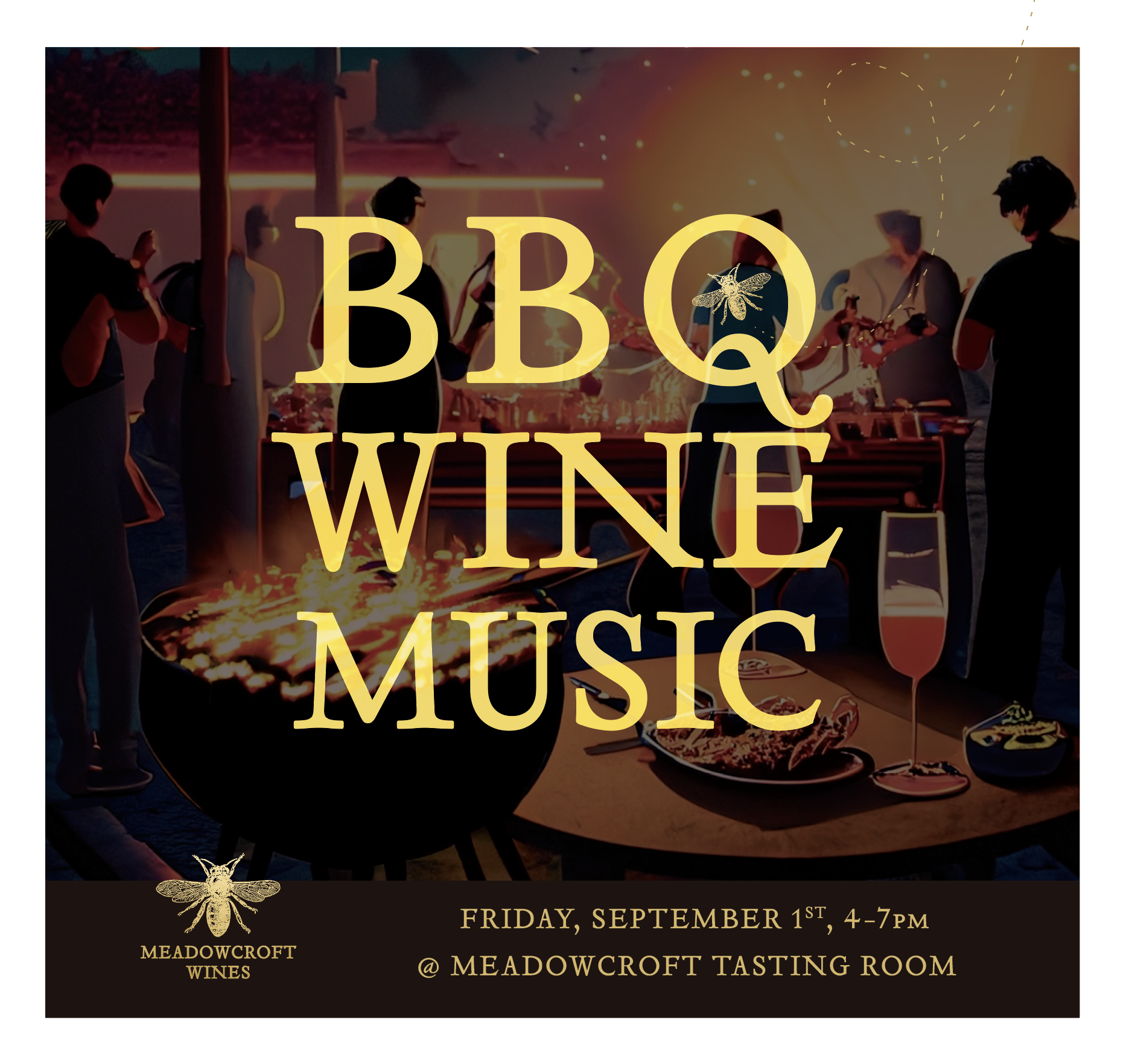 BBQ, Wine & Live Music at Meadowcroft
